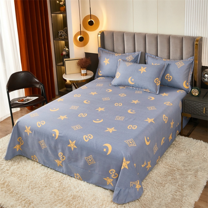 91家纺网 家纺一手货源 找家纺 尚帛 2024新款新疆棉磨毛印花单品枕套 星际浩渺-灰