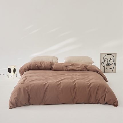 91家纺网 家纺一手货源 找家纺 （总）8小时 2024新款40S懒虫四件套系列---单被套