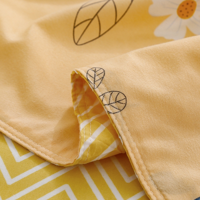 91家纺网 家纺一手货源 找家纺 2024新款小清新ins风芦荟棉亲肤棉磨毛四件套植物羊绒直播 半暖时光