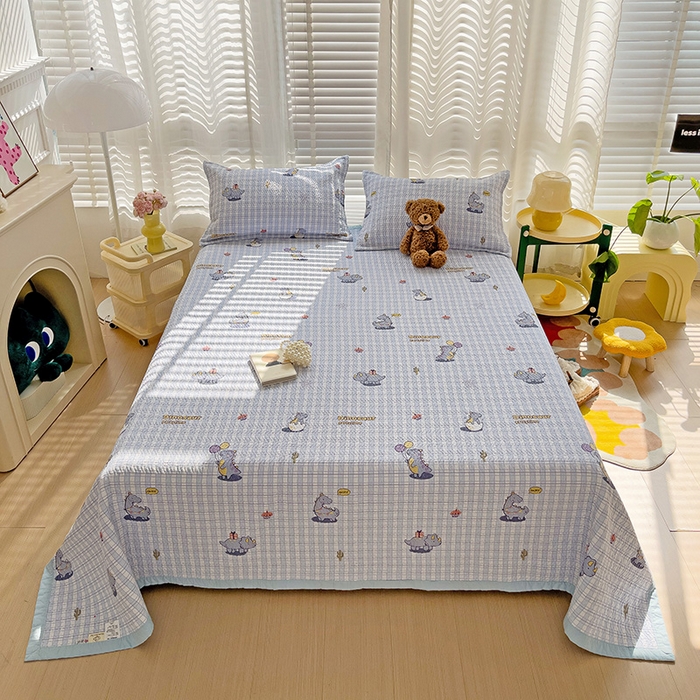 91家纺网 家纺一手货源 找家纺 （总）2024新款A类60支双面全棉高温水洗夹棉单床盖填充新疆棉花