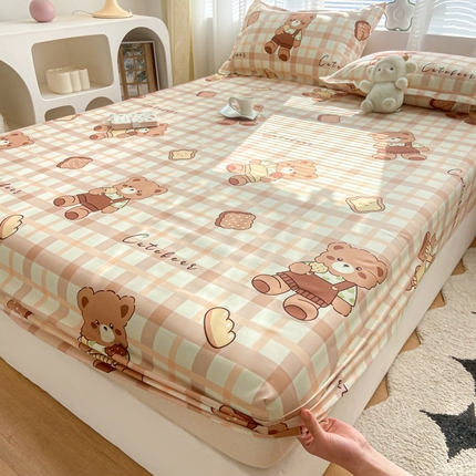 91家纺网 家纺一手货源 找家纺 （总）久云居2024A类印花磨毛防水床笠