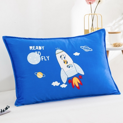 91家纺网 家纺一手货源 找家纺 （总）大黄蜂家居家纺 2025新款水晶绒卡通图案枕套-平面款水晶绒枕套