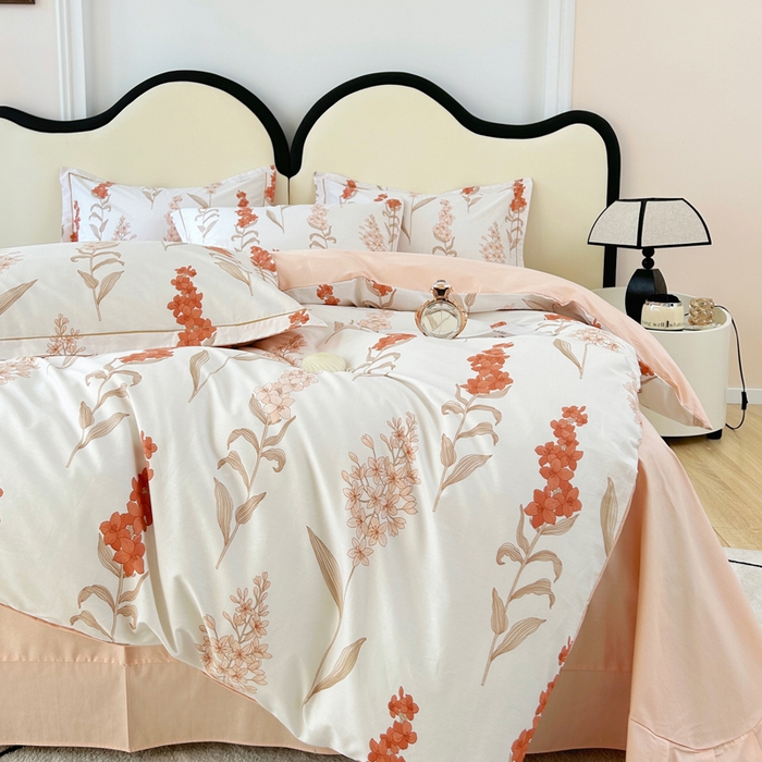 91家纺网 家纺一手货源 找家纺 橙艺家居 2024新款铂金云棉四件套 南微