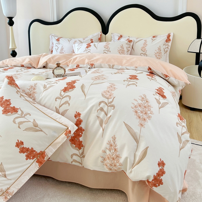 91家纺网 家纺一手货源 找家纺 橙艺家居 2024新款铂金云棉四件套 南微