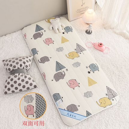 91家纺网 家纺一手货源 找家纺 宝贝优选 2024新款全棉儿童四季一体款床垫 小象