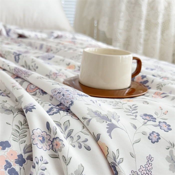 91家纺网 家纺一手货源 找家纺 青螺家纺2024新款50S天丝夏凉被 米洛-紫