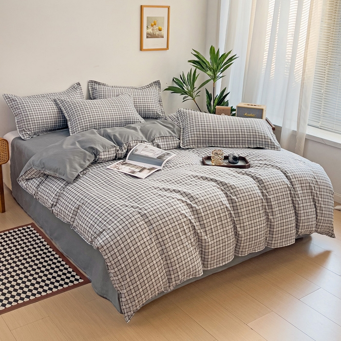 91家纺网 家纺一手货源 找家纺 赫然家纺 新款舒适柔软亲肤爆款芦荟棉四件套货源充足 思慕