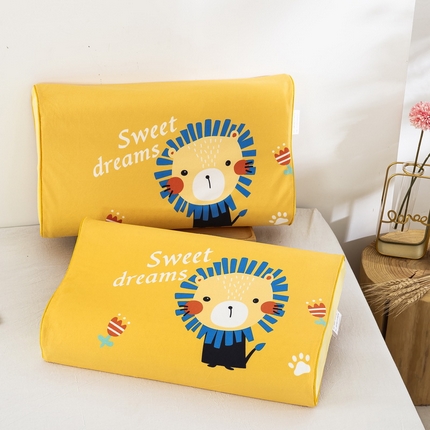 91家纺网 家纺一手货源 找家纺 （总）大黄蜂家居家纺 2025新款水晶绒卡通图案枕套乳胶款水晶绒枕套