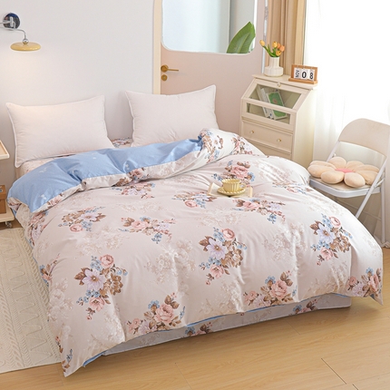 元元被芯 2024新款小清新全棉套件单品-单被套 娜朵花开