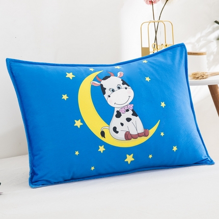 91家纺网 家纺一手货源 找家纺 （总）大黄蜂家居家纺 2025新款水晶绒卡通图案枕套-平面款水晶绒枕套