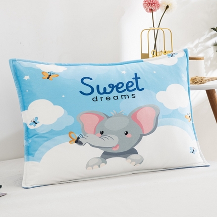 91家纺网 家纺一手货源 找家纺 （总）大黄蜂家居家纺 2025新款水晶绒卡通图案枕套-平面款水晶绒枕套