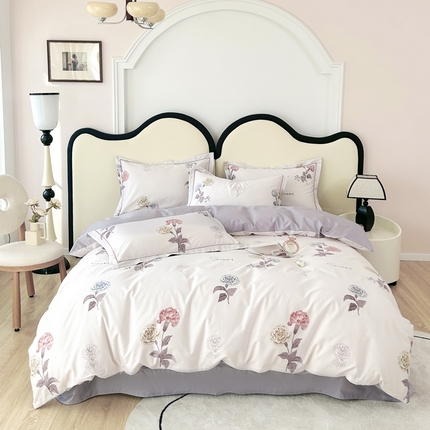 橙艺家居 2024新款铂金云棉四件套 芙晚