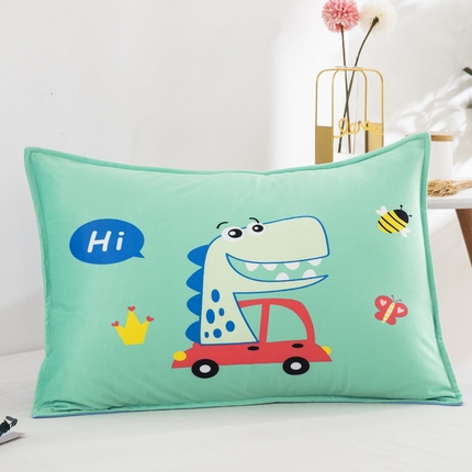91家纺网 家纺一手货源 找家纺 （总）大黄蜂家居家纺 2025新款水晶绒卡通图案枕套-平面款水晶绒枕套
