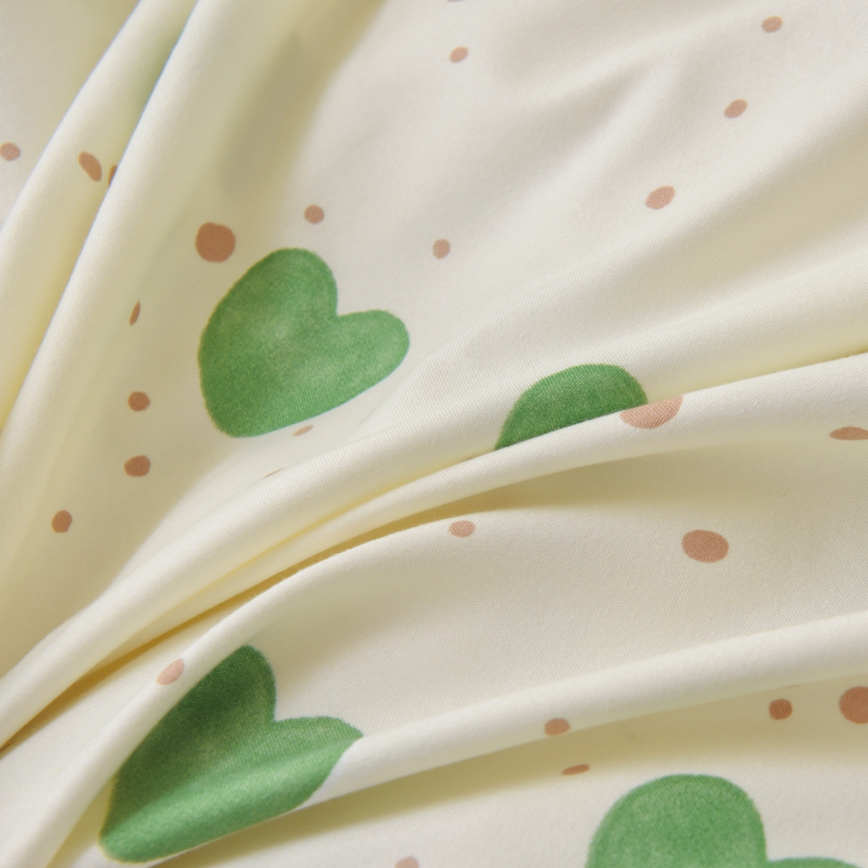 91家纺网 家纺一手货源 找家纺 宅家居 2024新韩版亲肤磨毛花边小号三件套 四件套床单大荷叶边 米可-苹果绿