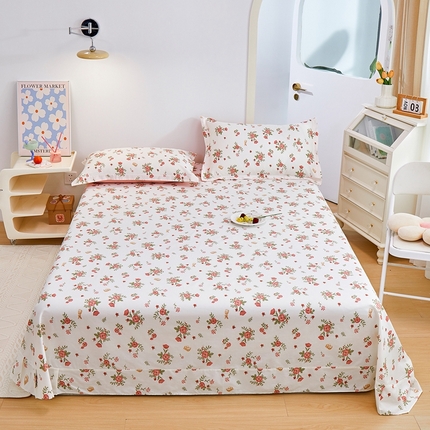 元元被芯 2024新款小清新全棉套件单品-单床单 古茗