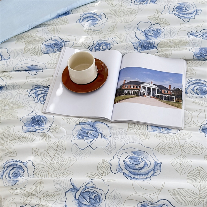 91家纺网 家纺一手货源 找家纺 青螺家纺2024新款50S天丝夏凉被 柯诺兰