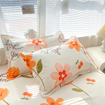 91家纺网 家纺一手货源 找家纺 （总）2024新款A类印花磨毛防水枕套保护套