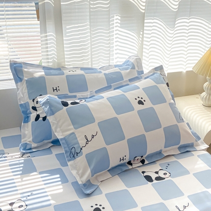 91家纺网 家纺一手货源 找家纺 （总）2024新款A类印花磨毛防水枕套保护套