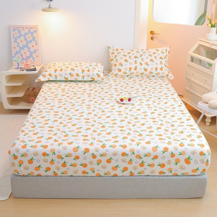 元元被芯 2024新款小清新全棉套件单品-单床笠 果实
