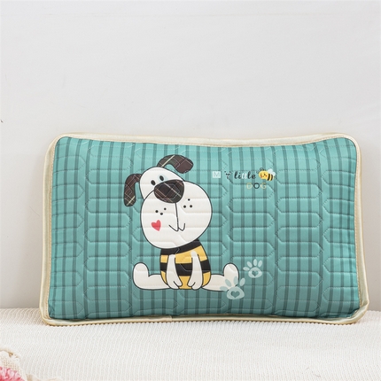 91家纺网 家纺一手货源 找家纺 大黄蜂家居家纺 2025新款大黄蜂凉感丝卡通平面枕套 小狗汪汪