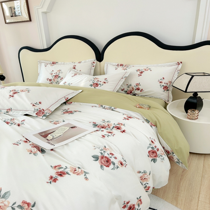 91家纺网 家纺一手货源 找家纺 橙艺家居 2024新款铂金云棉四件套 沐熙