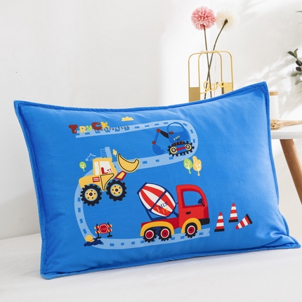 91家纺网 家纺一手货源 找家纺 （总）大黄蜂家居家纺 2025新款水晶绒卡通图案枕套-平面款水晶绒枕套