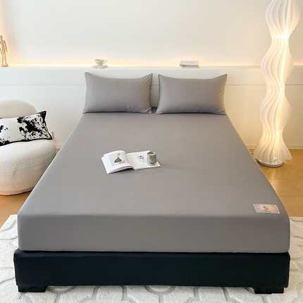 91家纺网 家纺一手货源 找家纺 豪选 2025新款A类蜂巢棉抗菌床笠（全网全供） 蜂巢灰色