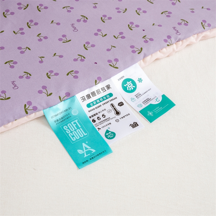 91家纺网 家纺一手货源 找家纺 芯元素 2024新款A类水洗棉凉豆豆夏被 香芋紫