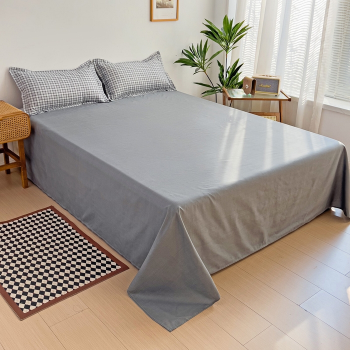 91家纺网 家纺一手货源 找家纺 赫然家纺 新款舒适柔软亲肤爆款芦荟棉四件套货源充足 思慕