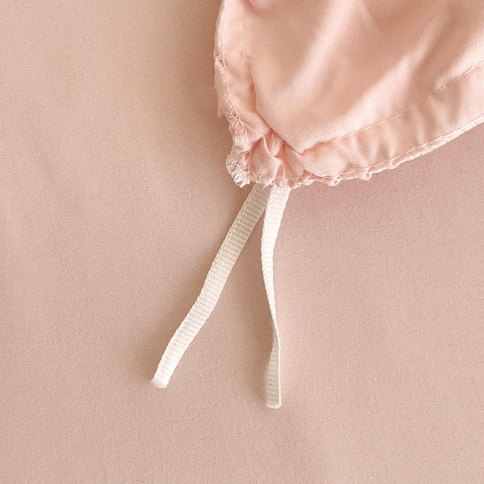 91家纺网 家纺一手货源 找家纺 赫然 2026新款水洗双层纱四件套 郁金香