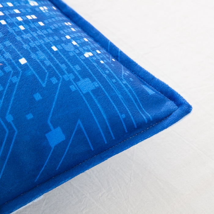 91家纺网 家纺一手货源 找家纺 大黄蜂家居家纺 2025新款水晶绒卡通图案枕套-平面款水晶绒枕套 奥特战士