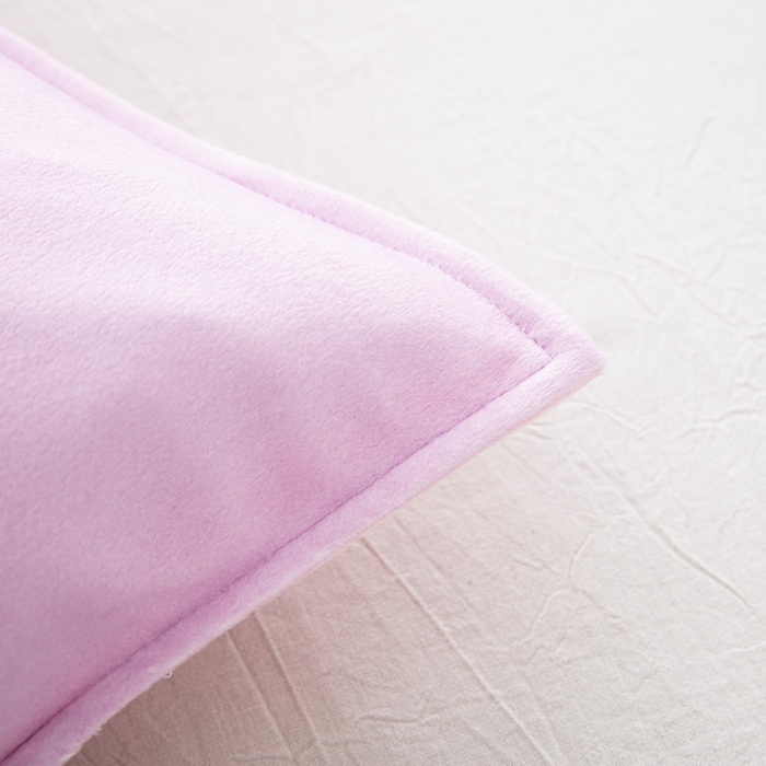 91家纺网 家纺一手货源 找家纺 大黄蜂家居家纺 2025新款水晶绒卡通图案枕套-平面款水晶绒枕套 城堡公主