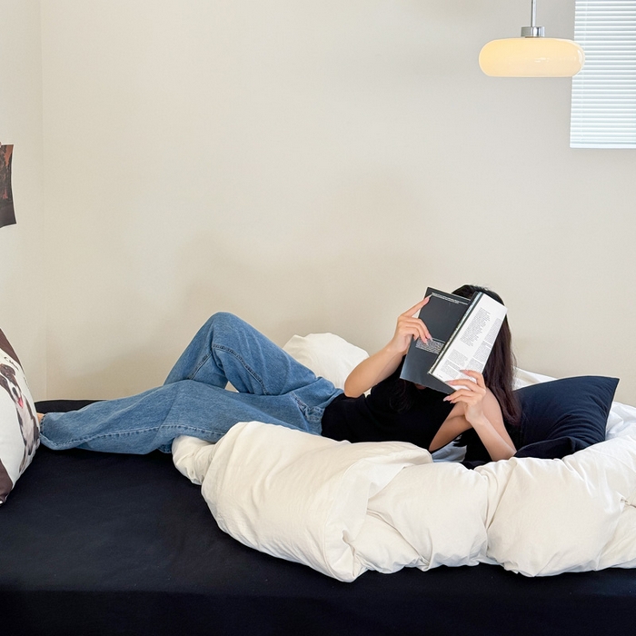 91家纺网 家纺一手货源 找家纺 艾沁家纺 2024新款ins全棉水洗棉数码印花四件套 Dog