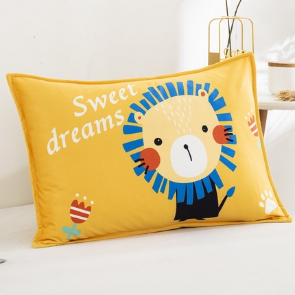 91家纺网 家纺一手货源 找家纺 （总）大黄蜂家居家纺 2025新款水晶绒卡通图案枕套-平面款水晶绒枕套