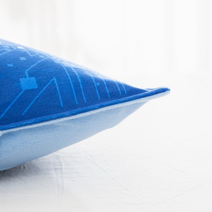 91家纺网 家纺一手货源 找家纺 大黄蜂家居家纺 2025新款水晶绒卡通图案枕套-平面款水晶绒枕套 奥特战士