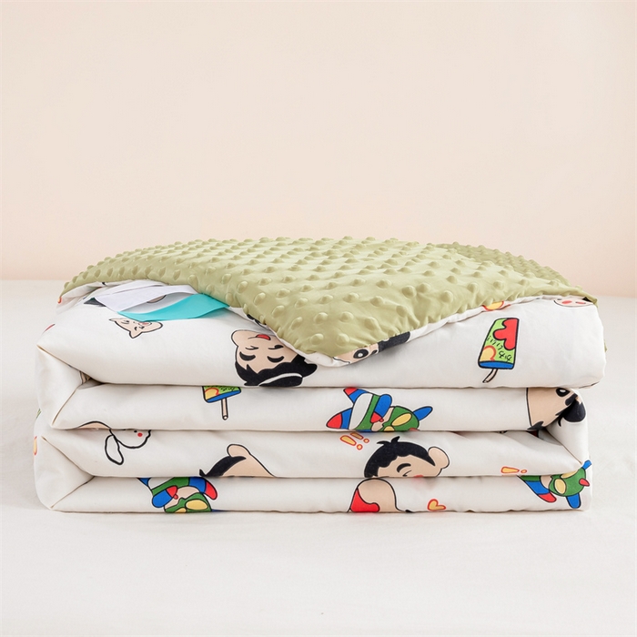 91家纺网 家纺一手货源 找家纺 （总）芯元素 2024新款A类水洗棉凉豆豆夏被