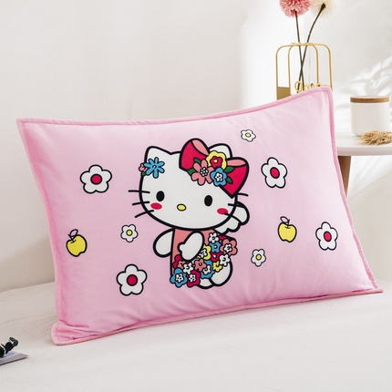 91家纺网 家纺一手货源 找家纺 （总）大黄蜂家居家纺 2025新款水晶绒卡通图案枕套-平面款水晶绒枕套