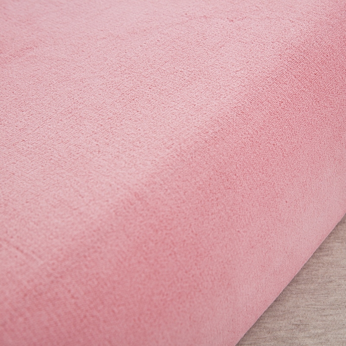 91家纺网 家纺一手货源 找家纺 大黄蜂家居家纺 2025新款爱心款牛奶绒秋冬刺绣乳胶枕套 蜜桃粉