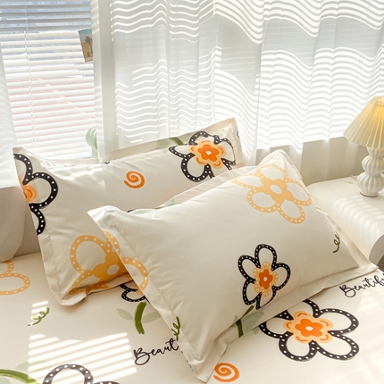 91家纺网 家纺一手货源 找家纺 （总）2024新款A类印花磨毛防水枕套保护套