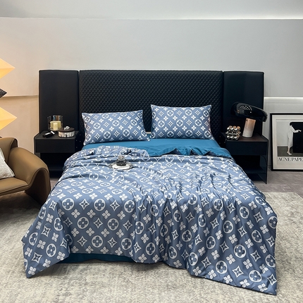 91家纺网 家纺一手货源 找家纺 （总）馨乐家纺 2025新款水洗天丝夏被四件套