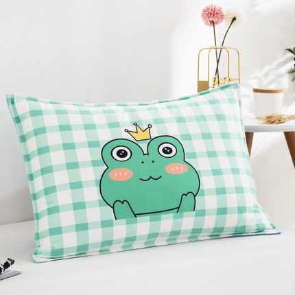 91家纺网 家纺一手货源 找家纺 （总）大黄蜂家居家纺 2025新款水晶绒卡通图案枕套-平面款水晶绒枕套