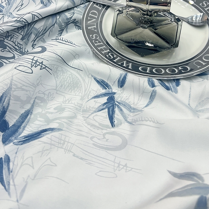 91家纺网 家纺一手货源 找家纺 馨乐家纺 2025新款水洗天丝夏被四件套 花型4