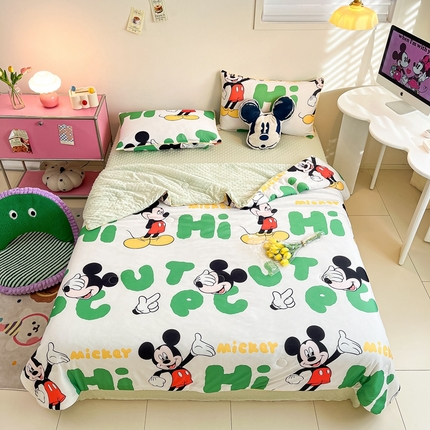 91家纺网 家纺一手货源 找家纺 （总）大彩家居 2024新款凉感丝豆豆夏被