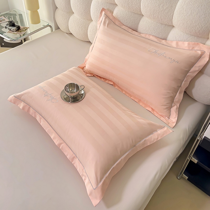 91家纺网 家纺一手货源 找家纺 品乐家纺 2024新款60支长绒棉龙纹系列枕套 龙纹玉