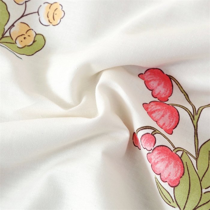 91家纺网 家纺一手货源 找家纺 瑜珠 2025新款双面全棉印花夏被夏凉被空调被子 田园趣事