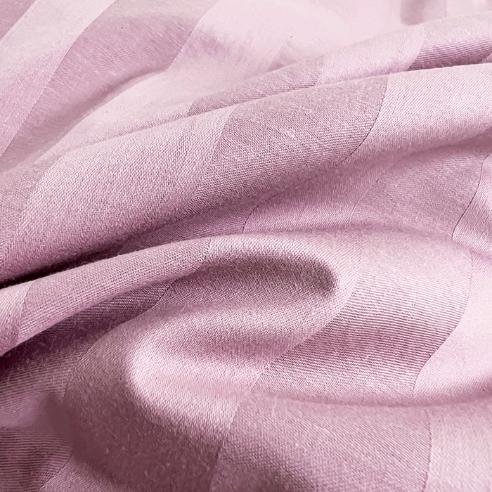 91家纺网 家纺一手货源 找家纺 品乐家纺 2024新款60支长绒棉条纹宽边四件套 宽边条纹沙