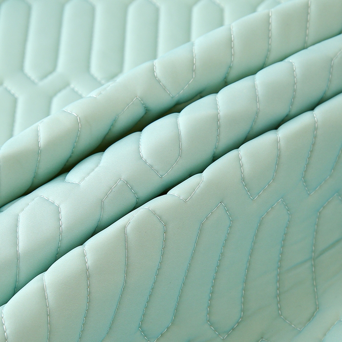 91家纺网 家纺一手货源 找家纺 伊人坊 2024新款A类凉感丝花边款乳胶床笠三四件套 花边 薄荷绿