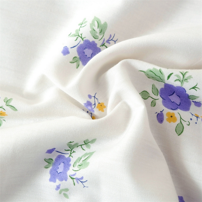 91家纺网 家纺一手货源 找家纺 瑜珠 2025新款双面全棉印花夏被夏凉被空调被子 絮语蓝