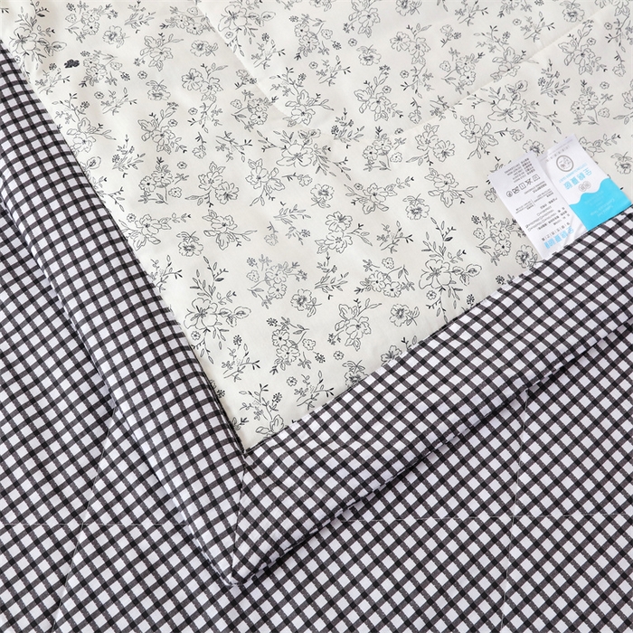 91家纺网 家纺一手货源 找家纺 瑜珠 2025新款双面全棉印花夏被夏凉被空调被子 卉雅米