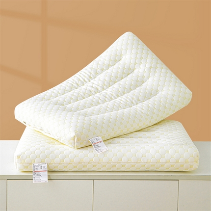 （总）织布人 2024新款枕芯针织水立方7D泡泡低枕婴幼儿童学生枕成人低枕头枕芯